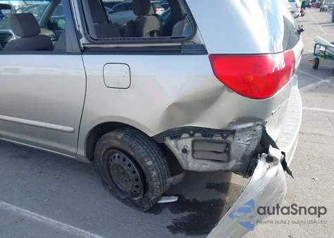 2006 Toyota Sienna Le из США, поврежденный, VIN 5TDZA23C46S486730